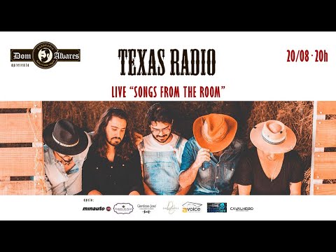 #Live TEXAS RADIO - "Songs From The Room" | #FiqueEmCasa e Cante #Comigo