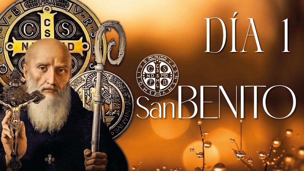 Novena a San Benito ❤️Día 1❤️ con el Padre José Bernardo ❤️ Caballeros de la Virgen