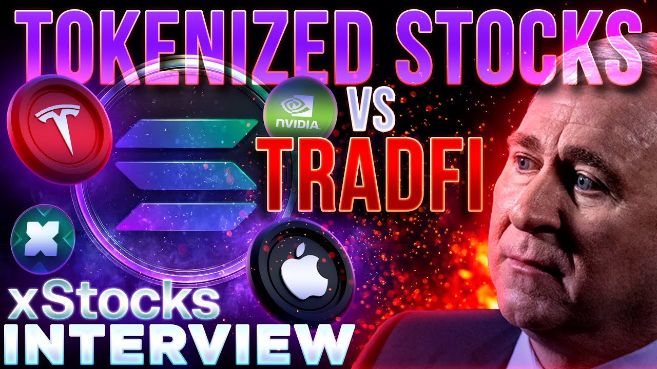 Solana Tokenized Stocks vs TradFi🔥xStocks INTERVIEW