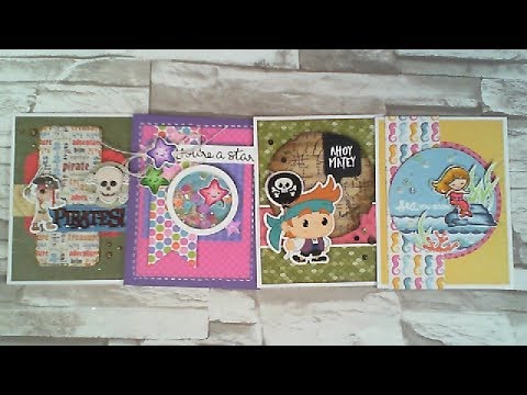 Flavor of the Month Card Kit / June 2017 / Scrapping for Less / C&CT