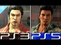 Yakuza Kiwami 3 PS3 Original Vs PS5 Remake Side By Side