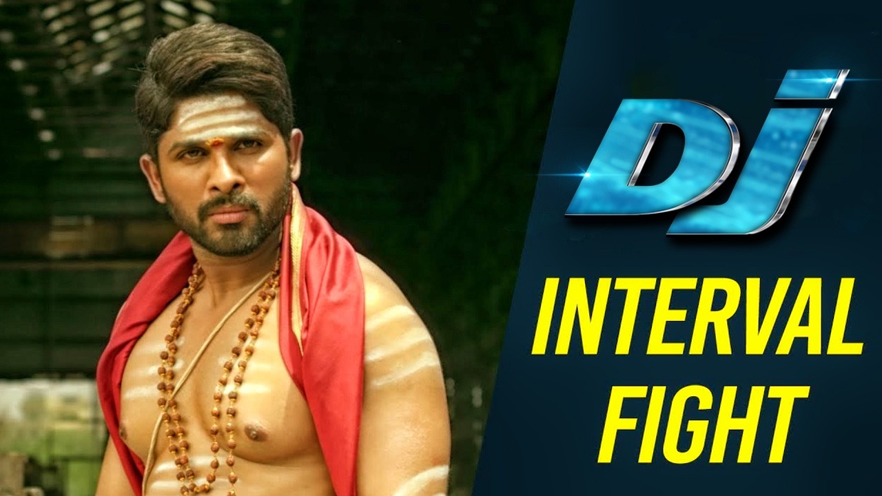 DJ Duvvada Jagannadham Hindi Dubbed Scenes - Interval Fight Scene - Allu Arjun Fight Scenes