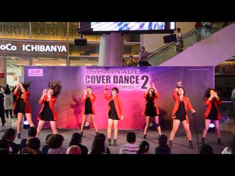 Nutella'z cover T-ara - Cry Cry @ Esplanade stage 2 (audition) 150614