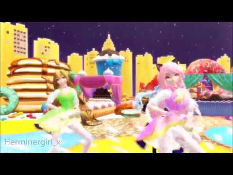 MMD - Aphmau, Katelyn, KC, Lucinda and Kim - Kiss Me Aishiteru {Aphmau}