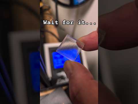 CLEAR PETG (NOT a Re-UpLoad) - .3mf tile on printables #3dprinting #clear #transparent #petg