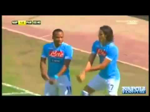Cavani Gangnam Style Celebration   Napoli vs  Parma2
