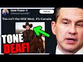 ABSURD Liberal Response to SELF DEFENSE Castle laws - "It's not the Wild West. This is Canada"