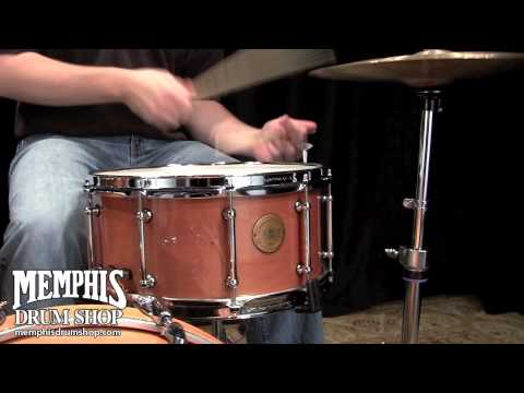 STUDIO SALE! Pearl Limited Edition Exotic Series Kapur Wood Snare 14"×6.5" 2013 image 14