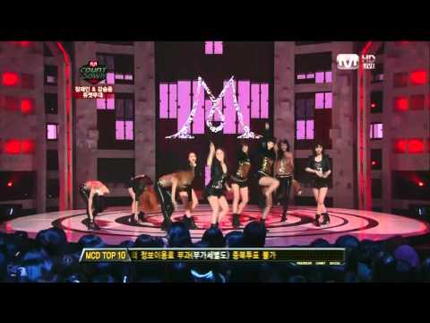 Nine Muses - Ladies 101021 @ Mnet M!Countdown