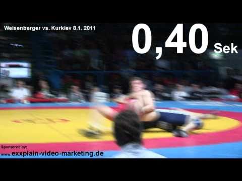 Bundesliga Ringen Finale 8.Jan 2011 Weisenberger vs. Kurkiev
