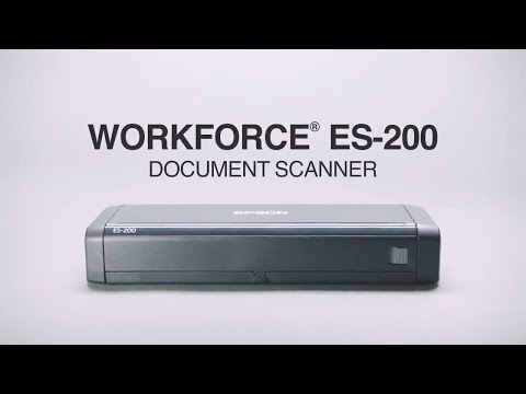WorkForce ES-200 Portable Duplex Document Scanner with ADF