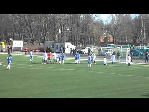 SK "Liepājas metalurgs" - FC "Jūrmala" spēles moments [10.04.2011]