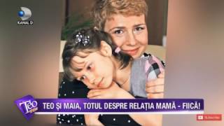 Teo Show - Imagini UNICE cu Teo Trandafir si fiica ei, Maya! Cat de frumoasa e