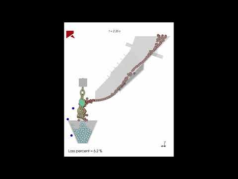 Modelling chains with DEM software