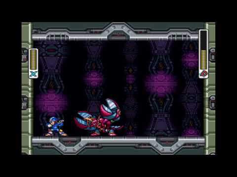 Mega Man X3 Quick Kill Rematch Crush Crawfish (PS)