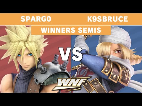 WNF EP10 - Sparg0 (Cloud) Vs. K9sBruce (Sheik) Winners Semi Finals - Smash Ultimate
