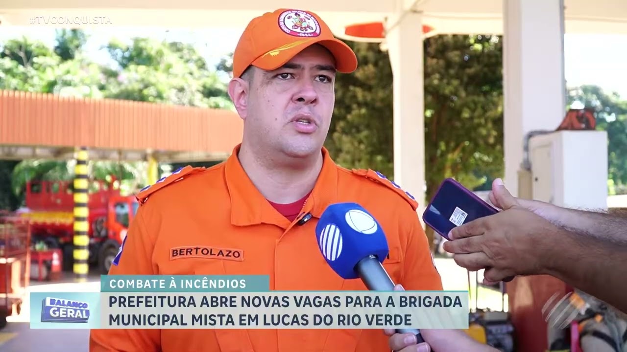 Prefeitura abre vagas para Brigada Municipal de combate a incêndios em Lucas do Rio Verde