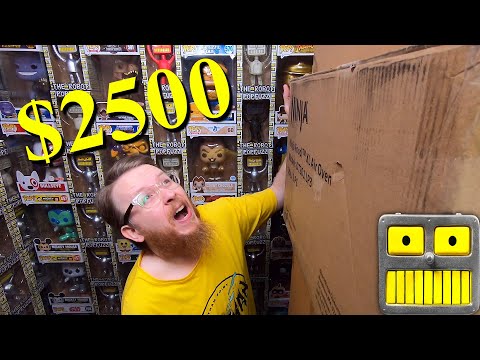 Opening $2500 worth of Funko Pop Mystery Boxes full of Vaulted Funko Pops