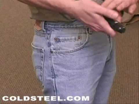 Cold Steel Ti-Lite (How to open via "pocket snag")