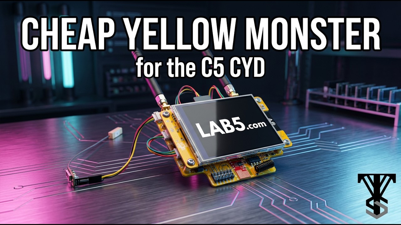 Cheap Yellow Monster Firmware for Esp32-C5 CYD — Valleytech Custom Solutions