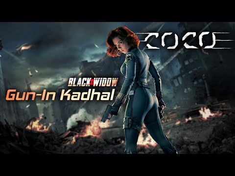Natasha Romanoff The Black Widow_Gun-in Kadhal from Kolamaavu Kokila