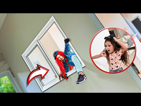 THE WOMAN WITH RED HAIR JUMPED THROUGH THE WINDOW OF MY HOUSE!