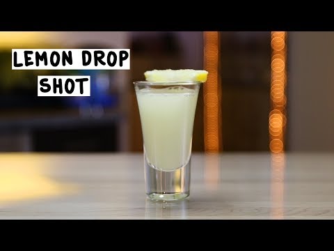 Lemon Drop Shot - Tipsy Bartender