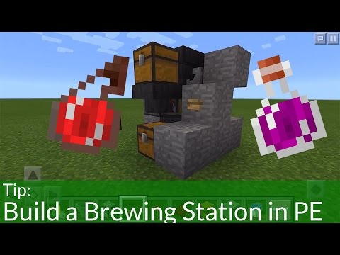 How To Build A Brewing Station In Minecraft Pocket Edition