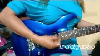 Como tocar Veleta loca Los fugitivos- solo de guitarra