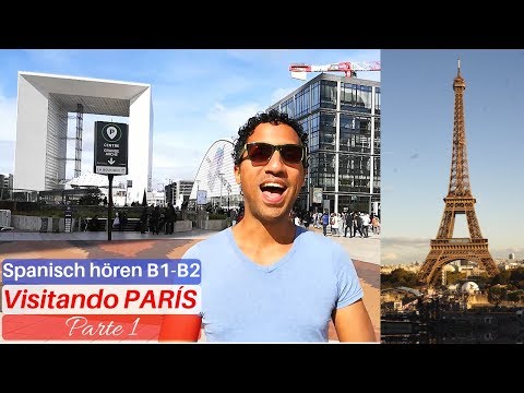 Visitando París - Parte 1- Spanisch Hörverstehen B1-B2- Vlogueando con Tomás 18