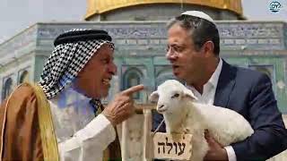 @הרב אלי סטפנסקי ה בן גביר טיבי והשופט עמית בהר הבית   הרב סטפנסקי בסרטון מהבינה המלאכותית