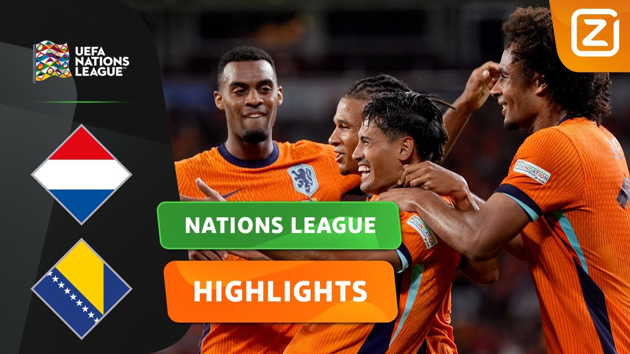 FRIS ORANJE IN HEERLIJK SPEKTAKELSTUK!🦁🔥| Nederland - Bosnië & Herzegovina | Nations League 2024/25