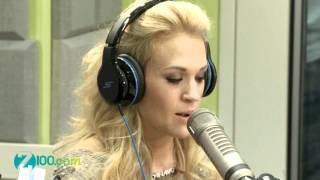 Carrie Underwood Interview @ Z100 30/04/2012