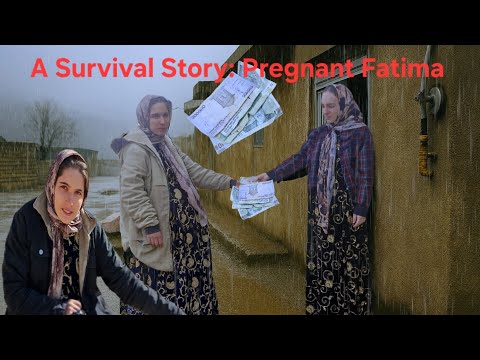 A Survival Story: Pregnant Fatima working in the cold winter rains