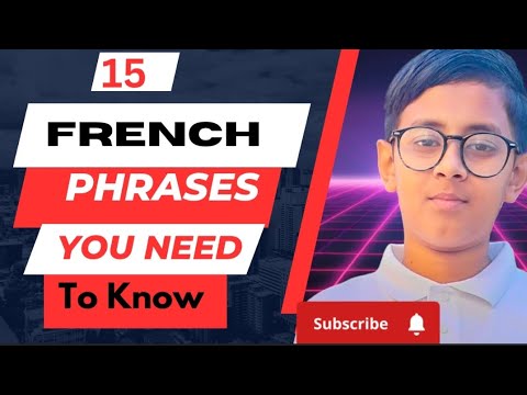 15 Essential French Phrases You Need to Know for EVERYDAY🇨🇵🇧🇩/15 french phrases you need to know🔥