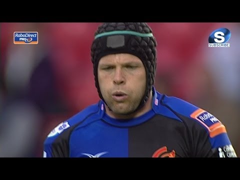 Kris Burton Penalty 2 Scarlets v Newport Gwent Dragons 2nd May 2014