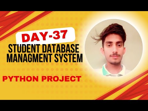 Python Project: Create and Manage a Student Database using SQLite | Day 37 of 100 Days of Python