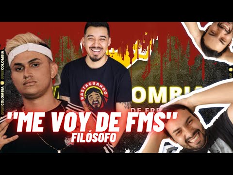 FILÓSOFO VS LOKILLO | #FMSCOLOMBIA 2022 - Jornada 7 | Urban Roosters | Reacción | Andrés Pinzón