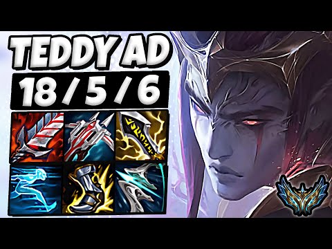 Aphelios vs Jinx ADC [ Teddy ] Korea Challenger Patch 13.6 ✅