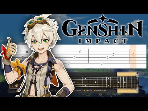 Genshin Impact - Main Theme - Guitar tutorial (TAB)
