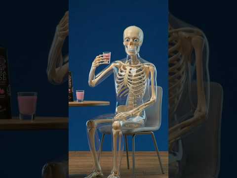 Drink Tequila Rose? Watch this💀 #3danimation #science #tequila #shots #uk