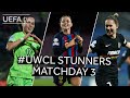 PAJOR, PINA, MIKOLAJOVÁ | #UWCL Best Goals, Matchday 3