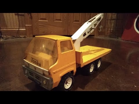 1970's Tonka Turbine Cab Crane Truck