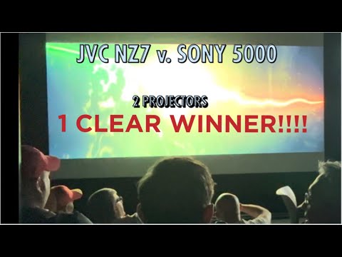 Shootout! JVC DLA-NZ7/ RS2100 vs SONY VPL-XW5000ES. MWAVE 2022