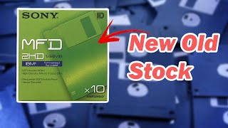 Unboxing a Sealed NOS Box of Sony Floppy Diskettes