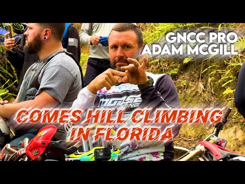 GNCC PRO ADAM MCGILL: Comes Hill Climbing in Florida