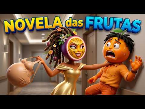 TRIANGULO FRUTAL😱 VEJA AGORA😱🔥 NOVELA DAS FRUTAS 🌽🍅 TENÍA DOS ESPOSAS🍓 HISTÓRIAS DAS FRUTAS 🍌