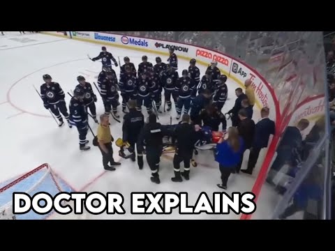 Hadyn Fleury Stretchered Off Ice and Taken to the Hospital - Doctor Explains