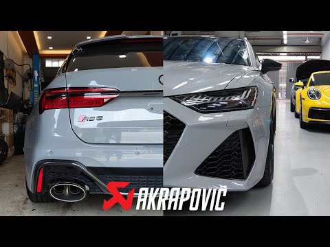 2020 AUDI RS6 C8 AKRAPOVIC EXHAUST VLOG | FIRST IN MALAYSIA | STAGE 2 REVIEW, ACCELERATION
