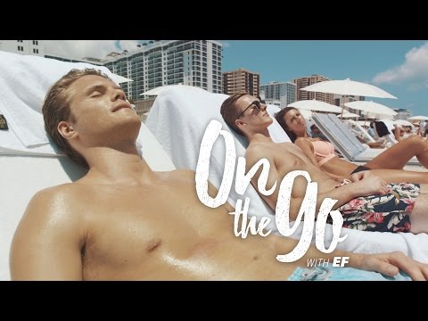 Filip hangs out on Miami Beach – On the go with EF #19
